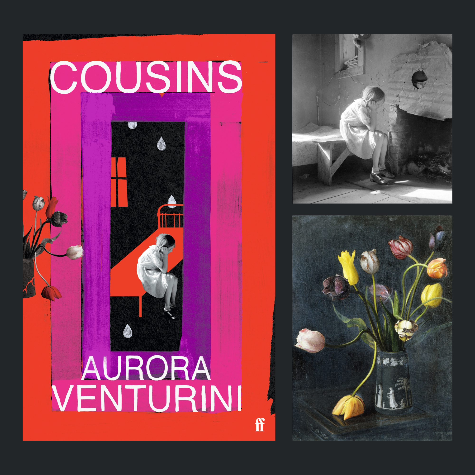 Kishan Rajani - Cousins by Aurora Venturini. Published by Faber & Faber, United Kingdom.