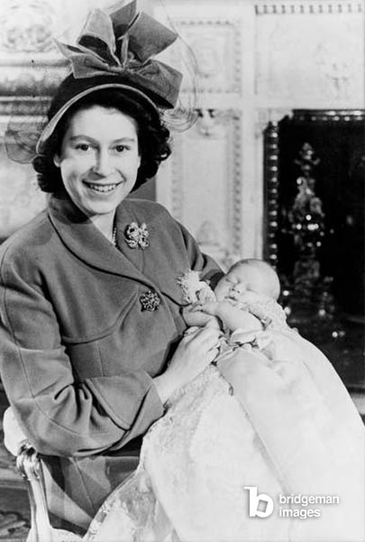 Prinzessin Elizabeth (spätere Königin Elizabeth II. mit 
